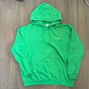 Vibrant Green Hoodie by [Brand]
